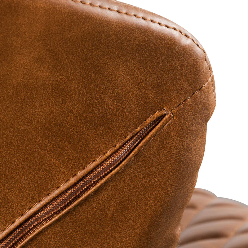 Calibre COC6193-LF Office Chair - Tan with Black Base