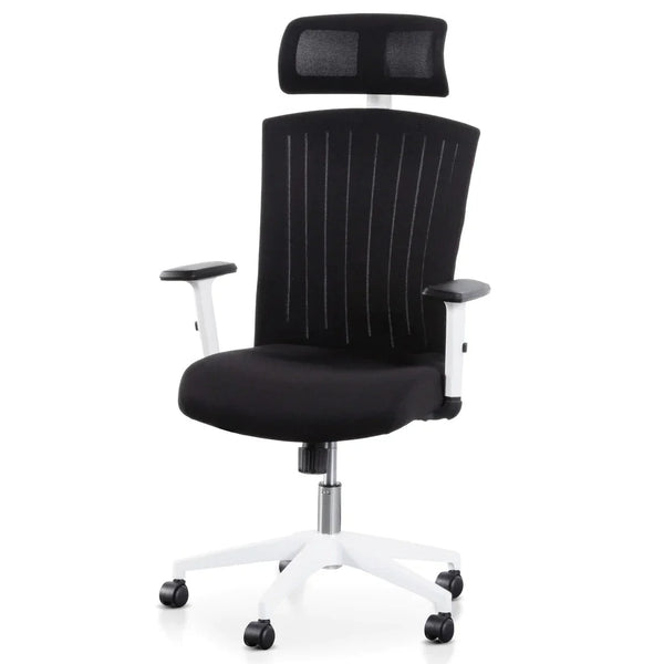 Calibre COC6208-LF Office Chair - Black and White