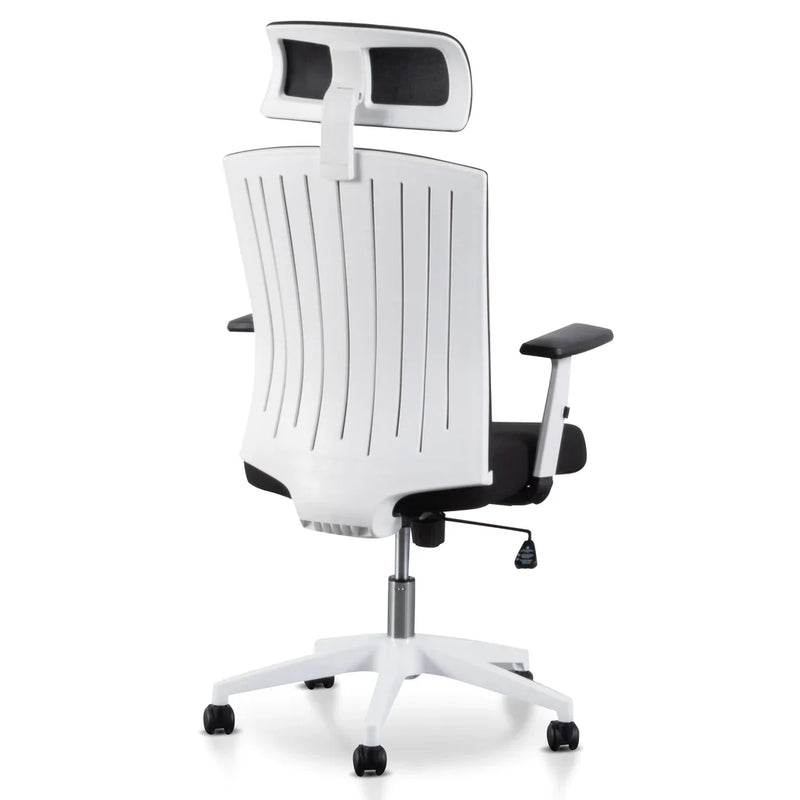 Calibre COC6208-LF Office Chair - Black and White