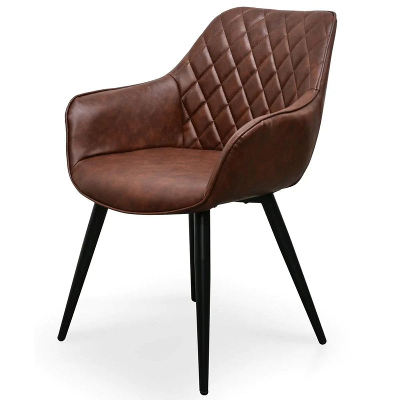 Calibre CDC2272-SE - Plywood Dining Chair - Cinnamon Brown (Set of 2)