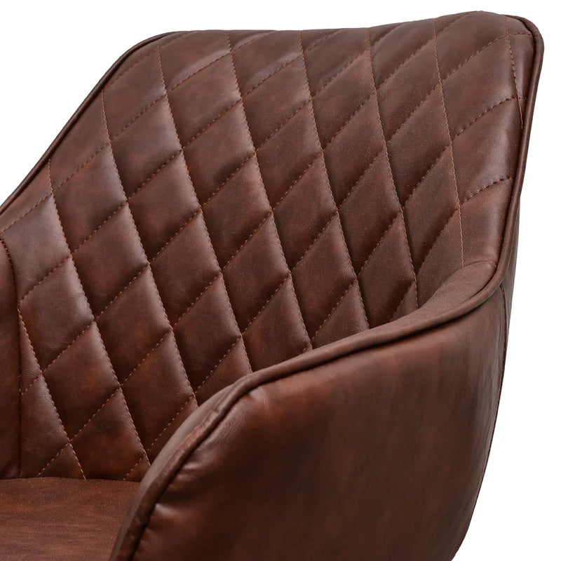 Calibre CDC2272-SE - Plywood Dining Chair - Cinnamon Brown (Set of 2)