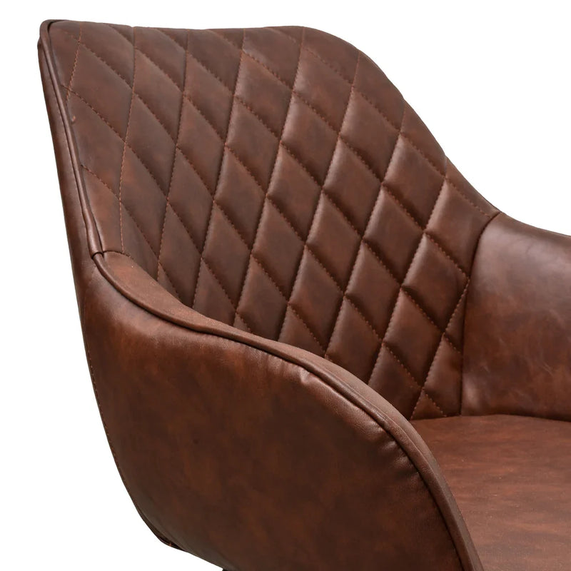 Calibre CDC2272-SE - Plywood Dining Chair - Cinnamon Brown (Set of 2)
