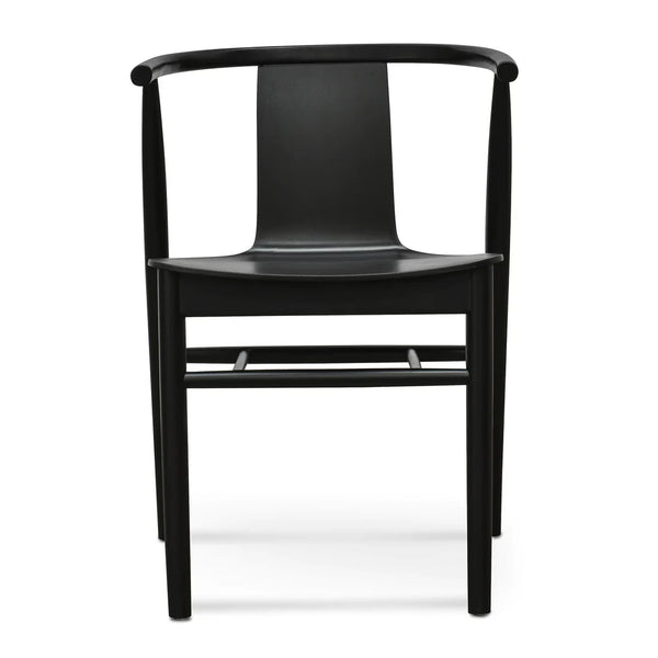Calibre CDC673 Dining Chair - Black Shell - Black Seat