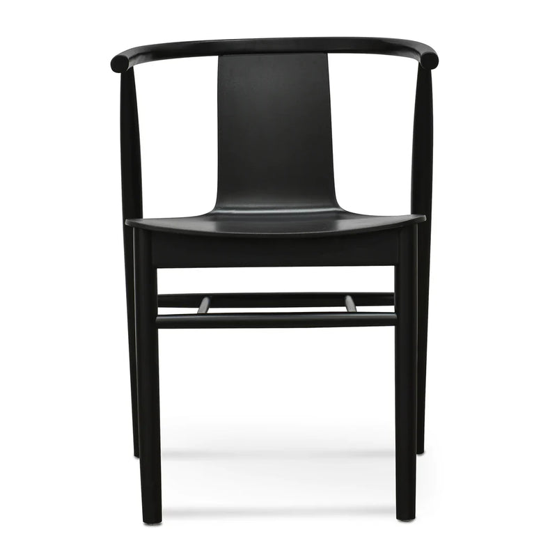 Calibre CDC673 Dining Chair - Black Shell - Black Seat