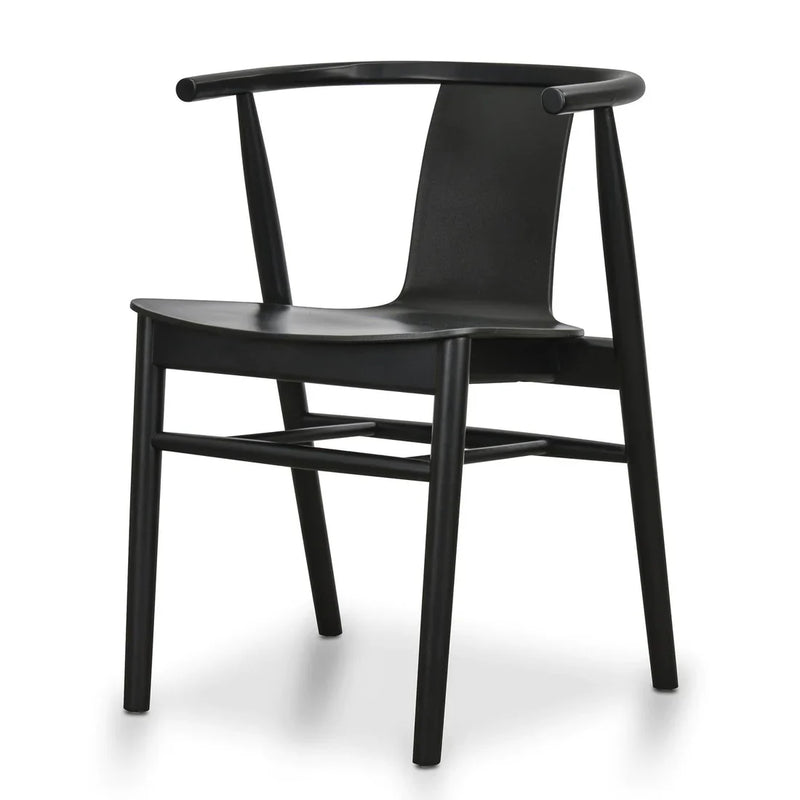 Calibre CDC673 Dining Chair - Black Shell - Black Seat