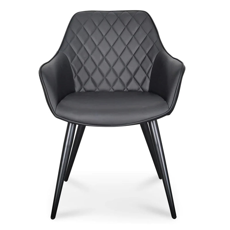 Calibre CDC2082-SE - Dining Chair - Black PU (Set of 2)