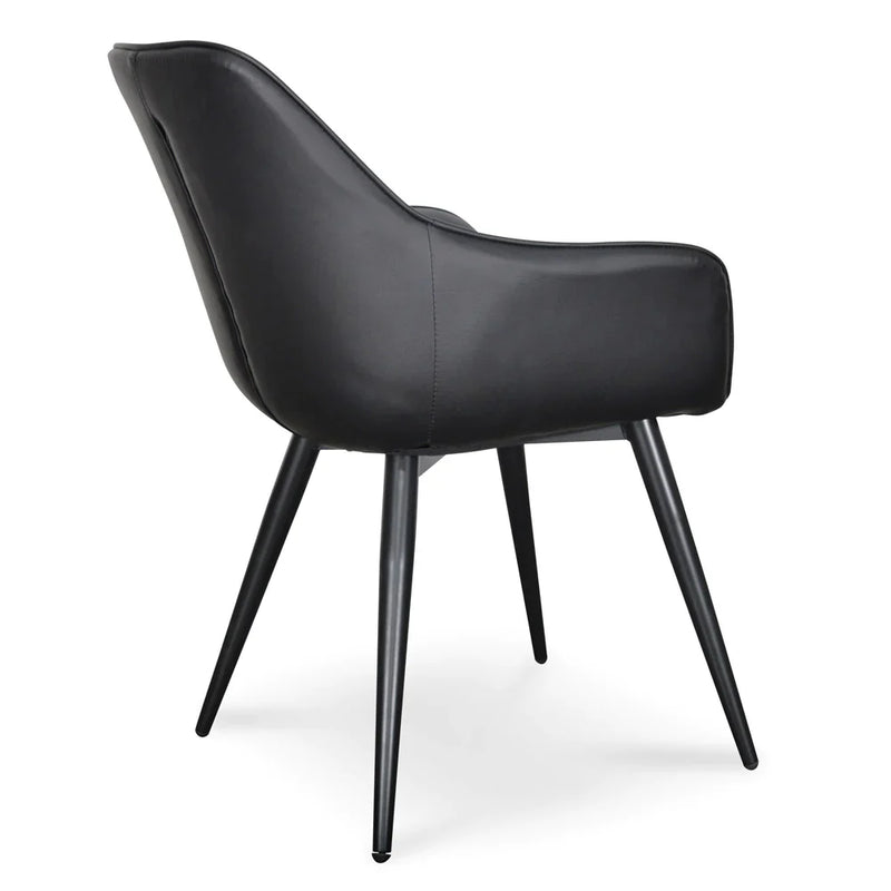 Calibre CDC2082-SE - Dining Chair - Black PU (Set of 2)