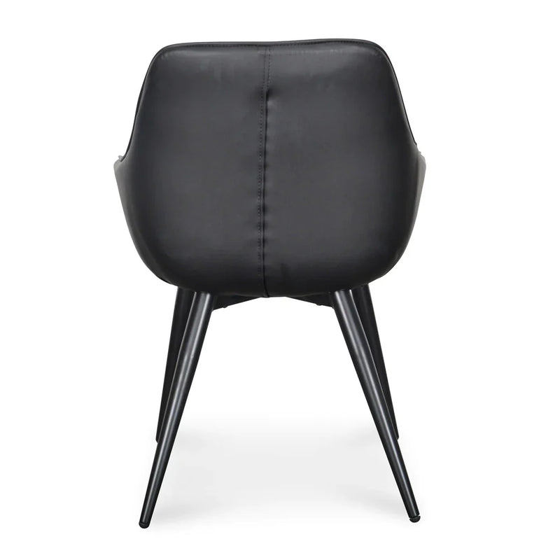 Calibre CDC2082-SE - Dining Chair - Black PU (Set of 2)