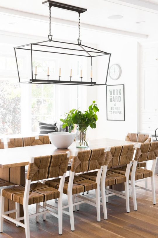 Sienna Woven Side Chair - White