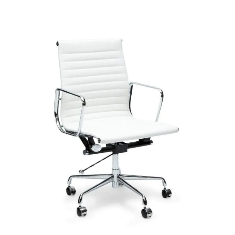 Calibre COC111 Leather Office Chair - White