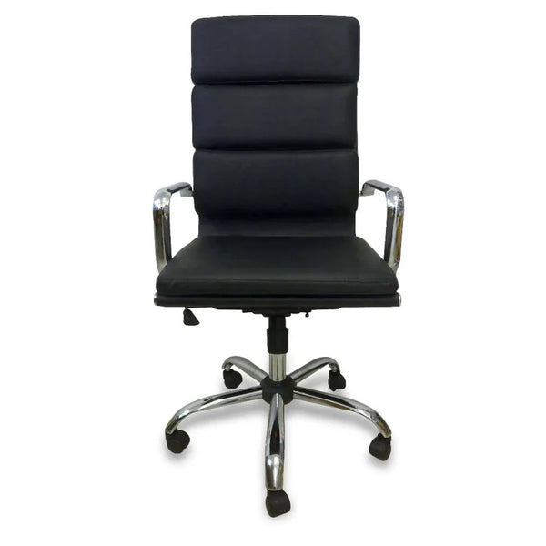 Calibre COC110 Soft Pad Boardroom Office Chair - Black