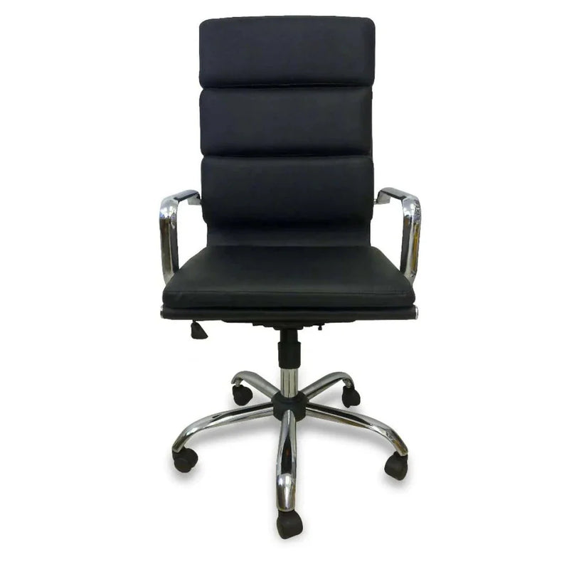 Calibre COC110 Soft Pad Boardroom Office Chair - Black