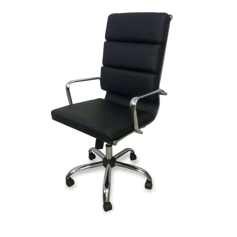 Calibre COC110 Soft Pad Boardroom Office Chair - Black