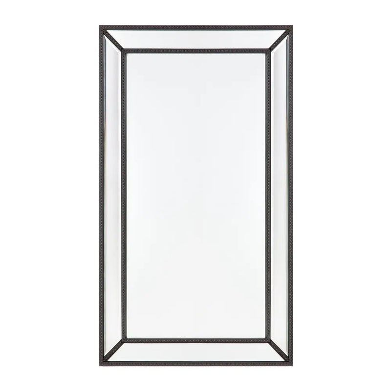 Zeta Wall Mirror - Medium Black