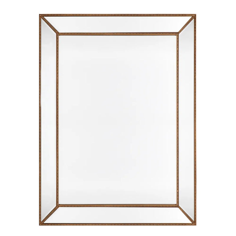 Zeta Wall Mirror - Large Antique Gold