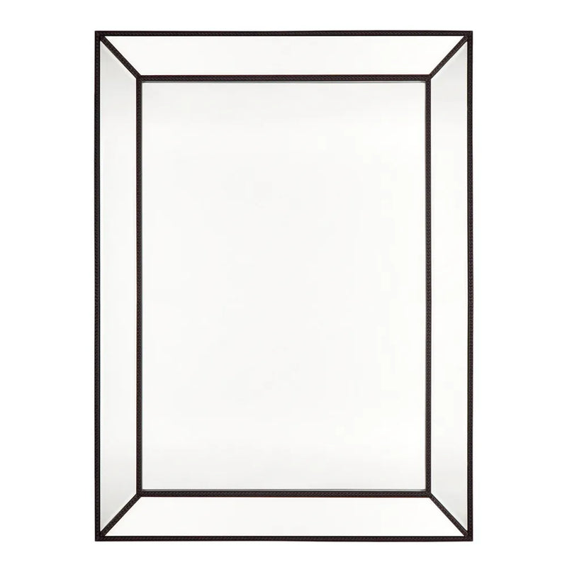 Zeta Wall Mirror - Large Black