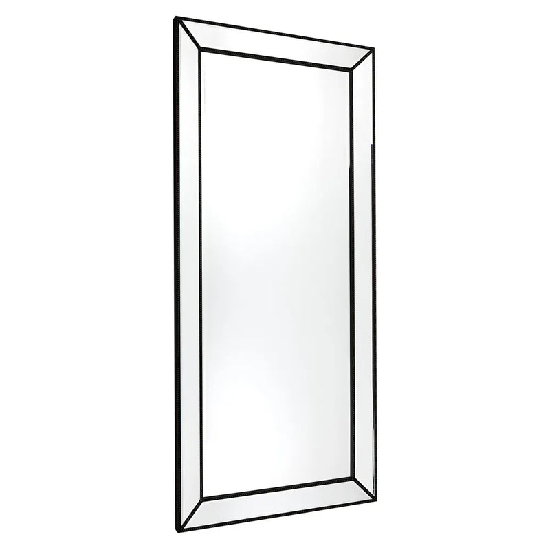 Zeta Floor Mirror - Black