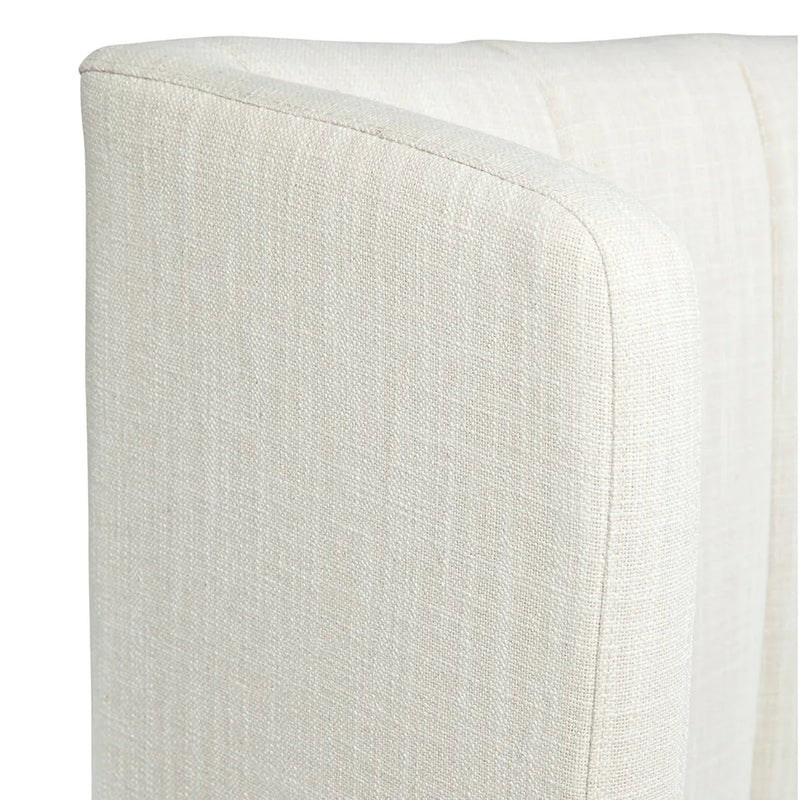 Central Park Queen Bedhead - Natural Linen