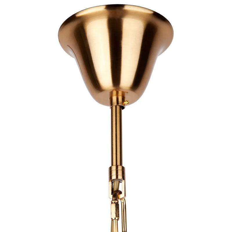 Zara Pendant - 3 Tier Brass