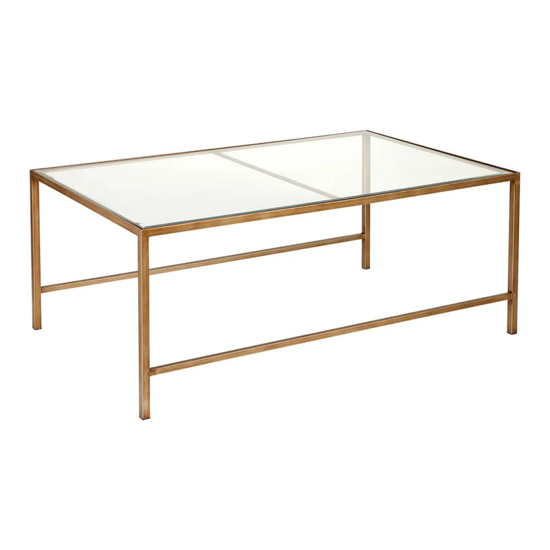 Cocktail Glass Nesting Coffee Tables - Antique Gold