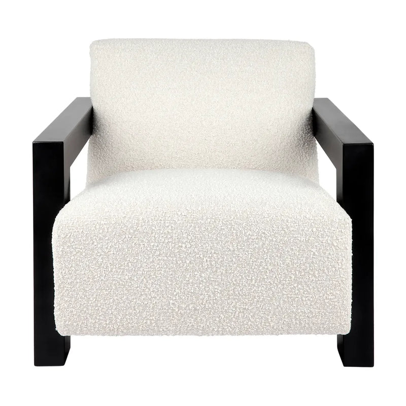 Lennon Arm Chair - Ivory Boucle