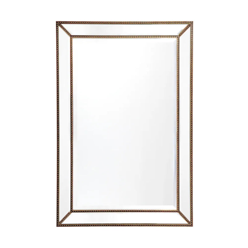 Zeta Wall Mirror - Medium Antique Gold