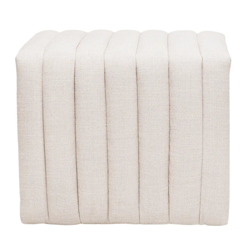 Savoy Stool - Natural Linen