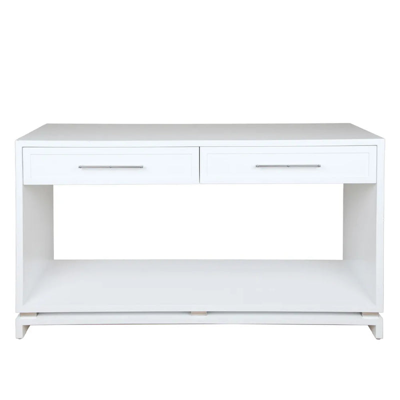Pearl Console Table - White