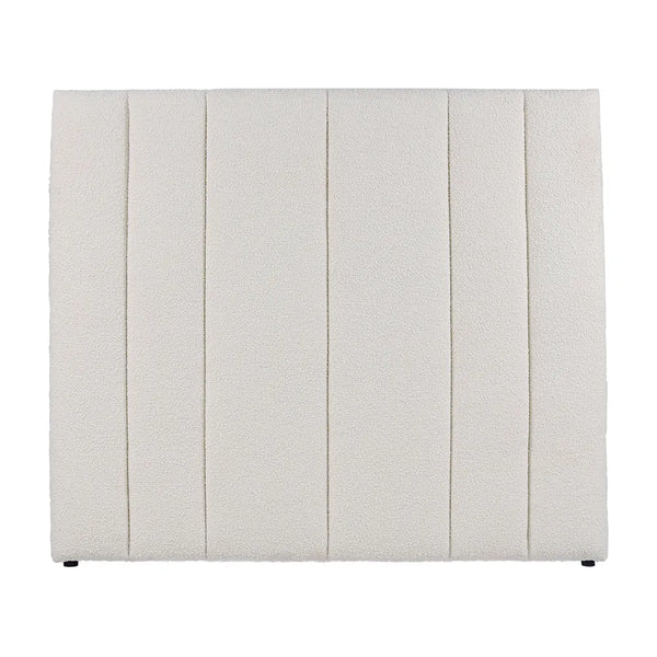 Soho Queen Bedhead - White Boucle