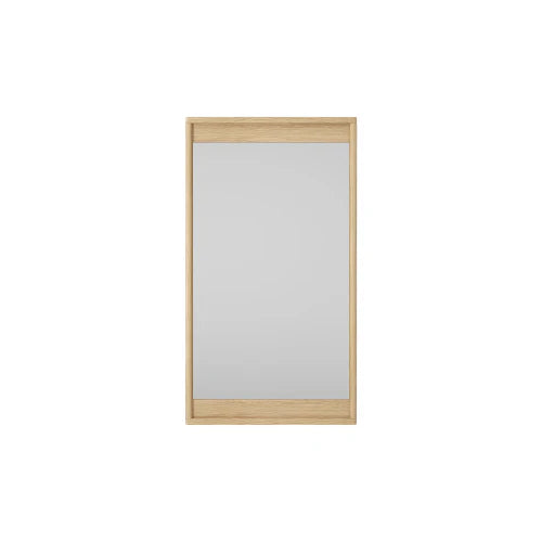 Circa Rectangle Hanging Mirror 560x1000mm - White Oak