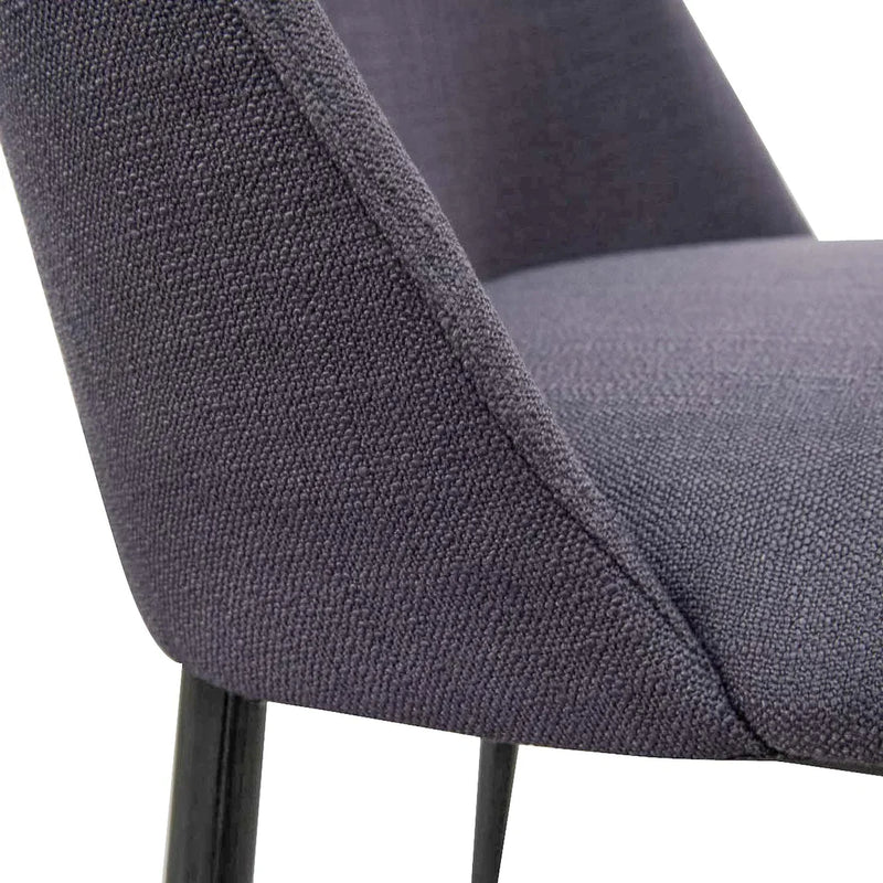 Calibre CDC947-SD Dining Chair - Charcoal Grey
