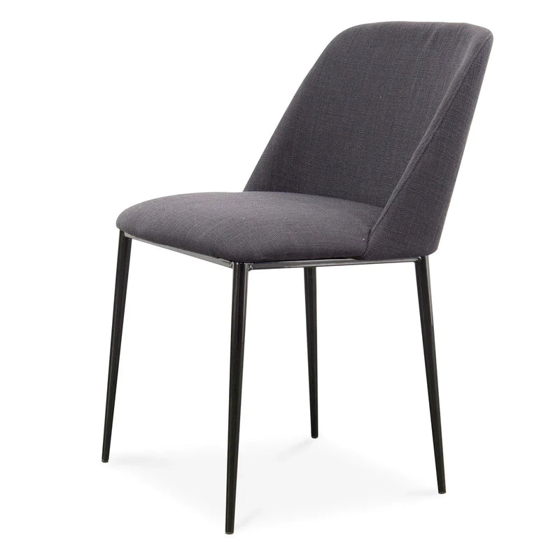 Calibre CDC947-SD Dining Chair - Charcoal Grey