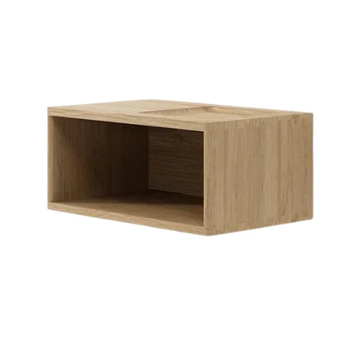 Circa Floating Cabinet Module 1  - White Oak