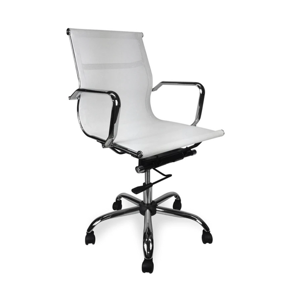 Calibre COC211 Designer Mesh Boardroom Office Chair - White