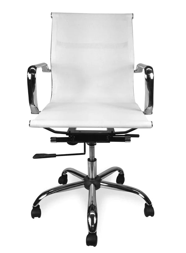 Calibre COC211 Designer Mesh Boardroom Office Chair - White