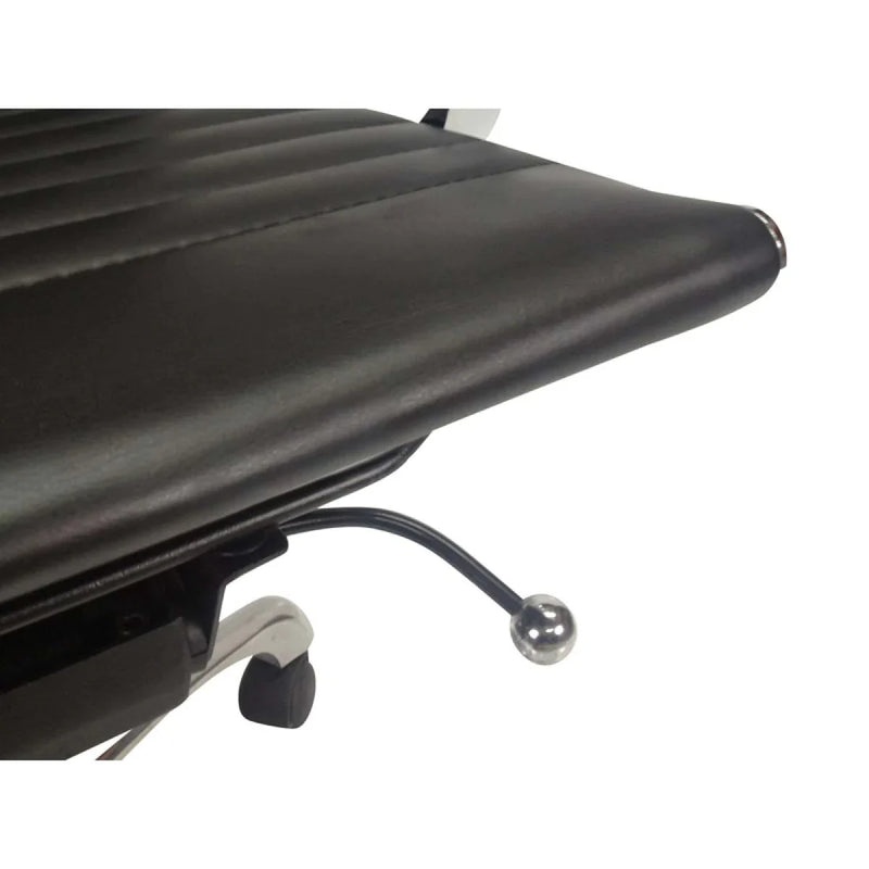 Calibre COC216 Leather Office Chair - Black