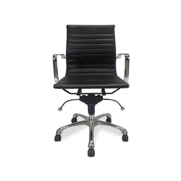 Calibre COC216 Leather Office Chair - Black