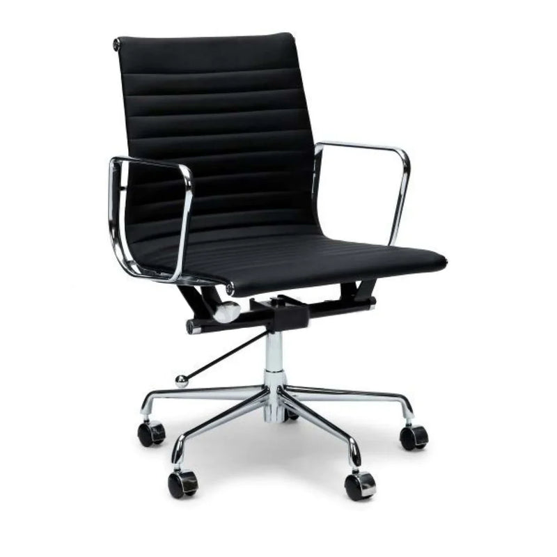 Calibre COC101 Leather Office Chair - Black