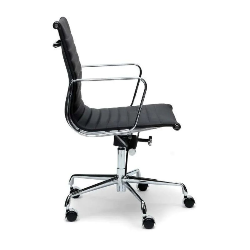 Calibre COC101 Leather Office Chair - Black