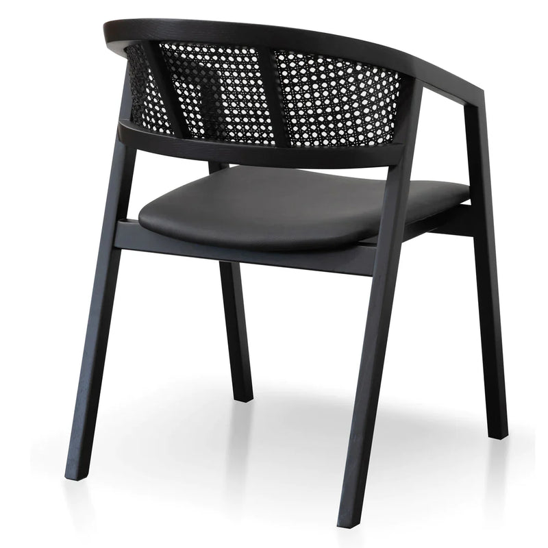 Calibre CDC6144-CU Wooden Dining Chair - Black