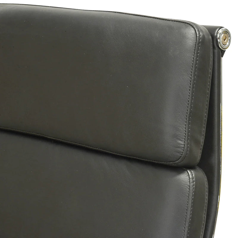 Calibre COC104 High Back Office Chair - Black Leather