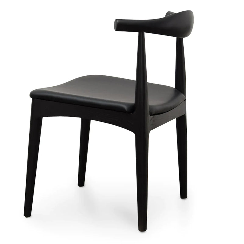 Calibre CDC183-SD Elbow Dining Chair -Black