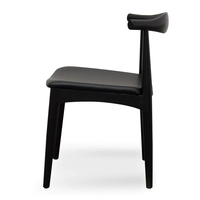 Calibre CDC183-SD Elbow Dining Chair -Black