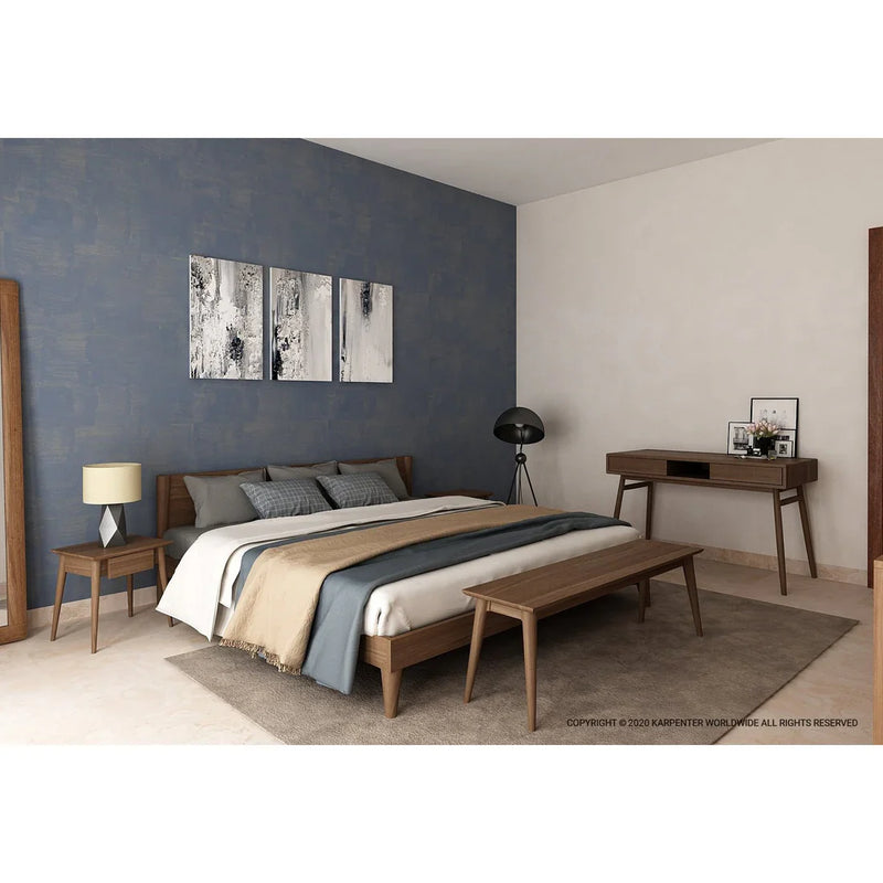 Vintage King Bed 200 cm - FSC Recycled Teak