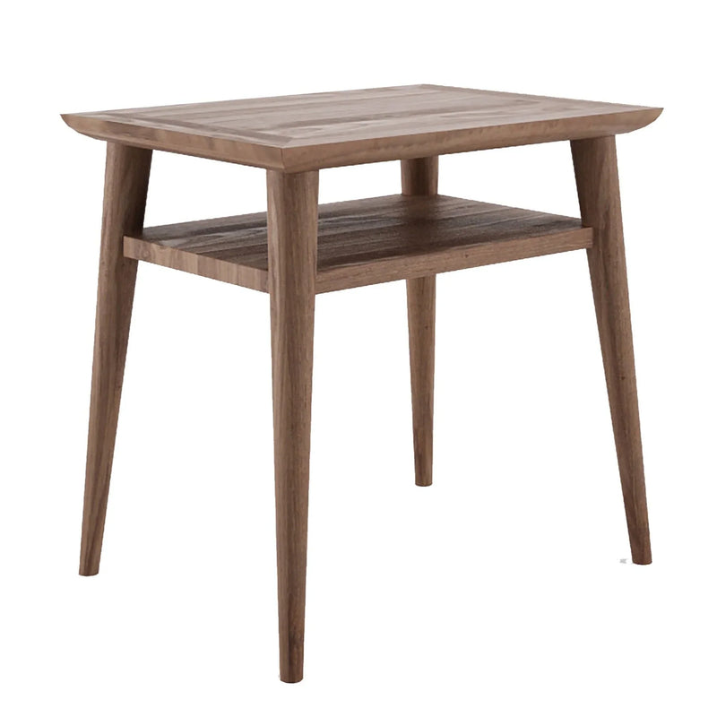 Vintage Wide Open Bedside Table - 65cm