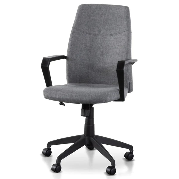 Calibre COC6197-LF Fabric Office Chair - Charcoal Grey with Black Base