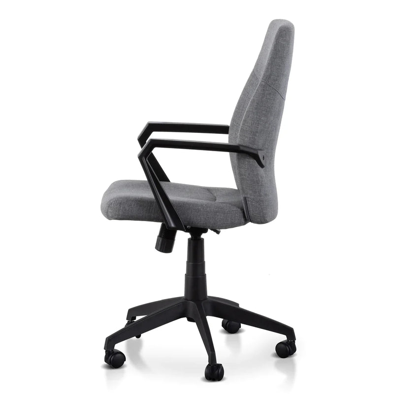 Calibre COC6197-LF Fabric Office Chair - Charcoal Grey with Black Base