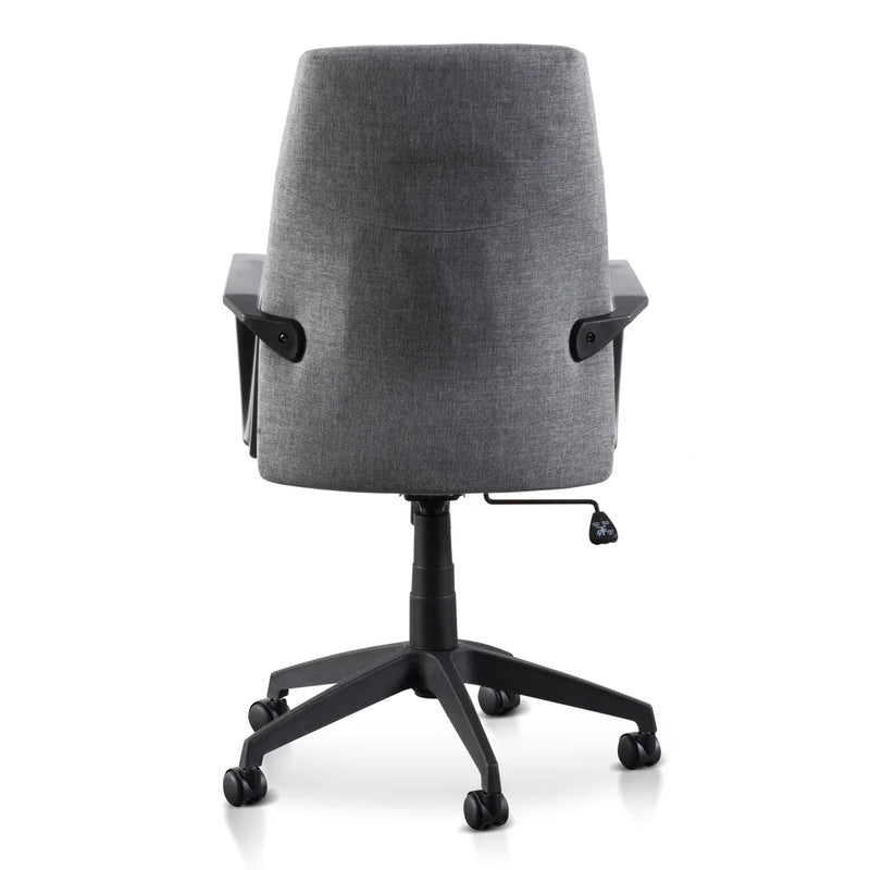 Calibre COC6197-LF Fabric Office Chair - Charcoal Grey with Black Base