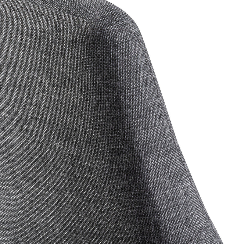 Calibre COC6197-LF Fabric Office Chair - Charcoal Grey with Black Base